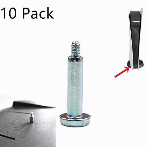 10PCS Vertical Base Stand Holder Bottom Screws Replacement Suitable for PS5 Game Machine in Kuwait