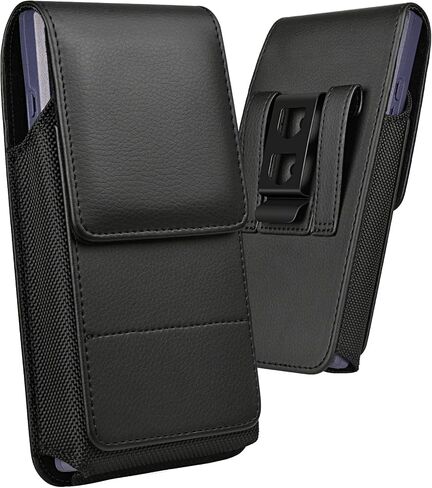 Leather Phone Holster for Samsung Galaxy A16, Black in Kuwait