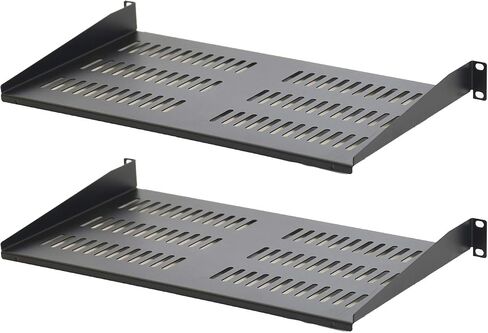 AEONS 2U Server Cabinet Case 2-Post 4-Post Rack Mount 19 inch Sliding Tray Lock Drawer 22" Deep Adjustable Rails Locking Storage for Data Network Enclosure Tools Storage in Kuwait