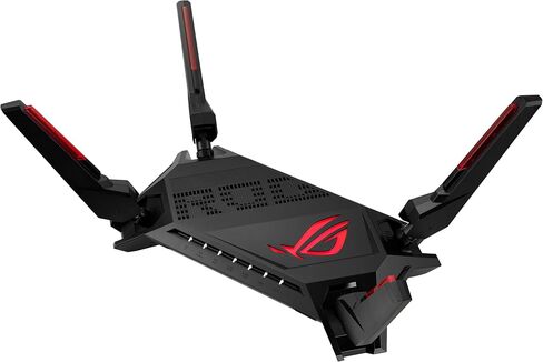 ASUS ROG Rapture WiFi 6 AX Gaming Router (GT-AX6000) - Dual Band 2.5G WAN/LAN Ports(Renewed) in Kuwait