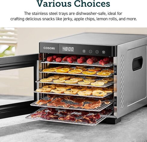 Cosori Food Dehydrator Accessories, Stainless Steel Sheets, CP267-FD Only in Kuwait