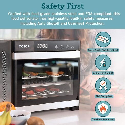 Cosori Food Dehydrator Accessories, Stainless Steel Sheets, CP267-FD Only in Kuwait