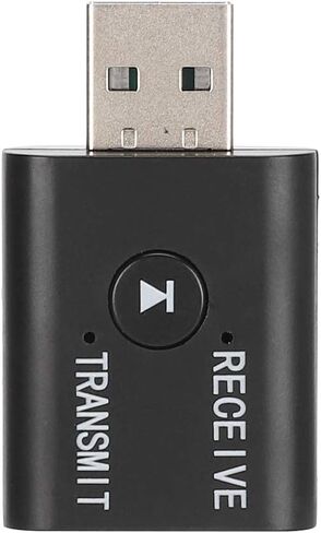 Bluetooth 5.0 Adapter, Transmit/Receive 2 in 1, Powerful Function, Independent Circuit Design, More Stable Signal, for Mobile Phones, Computers, Cars in Kuwait