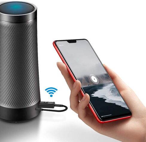 Bluetooth 5.0 Adapter, Transmit/Receive 2 in 1, Powerful Function, Independent Circuit Design, More Stable Signal, for Mobile Phones, Computers, Cars in Kuwait