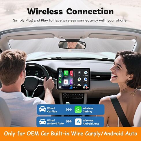 Wireless CarPlay Adapter for iPhone & Android Auto in Kuwait