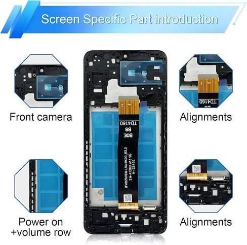 Screen Replacement for Samsung Galaxy A13 5G LCD with Frame in Kuwait