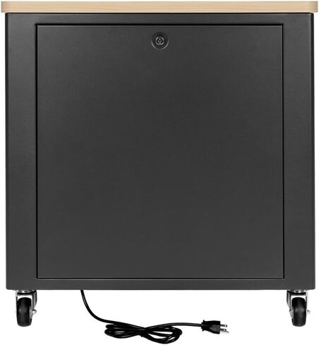 Monoprice Blackbird Pro 12U Quiet Network Rack, Ultra‑Quiet Cooling, Removable Rear Panel, for Servers, Routers, UPS Systems, Switches, and Audio/Video Devices in Kuwait