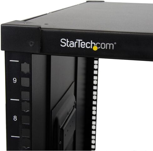StarTech 9U 4-Post Mobile Open-Frame Rack, 19in, 220lb, TAA (RK960CP) in Kuwait