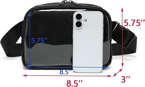 Ita Fanny Pack Pin Display Crossbody Bag For Cosplay Daily Wear in Kuwait