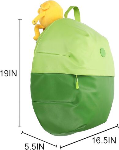 Bioworld Adventure Time Finn Green 19" Adult Novelty Character Backpack in Kuwait