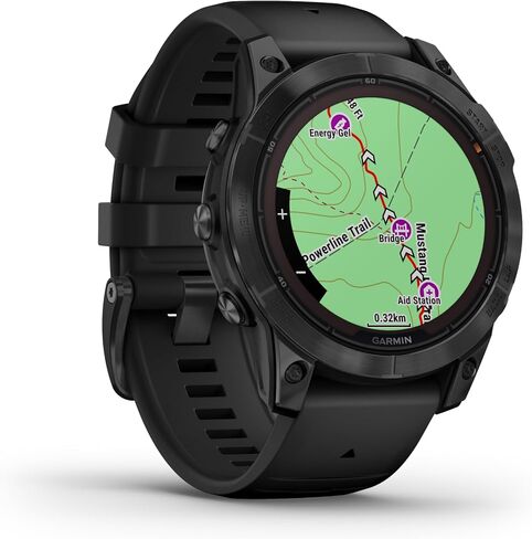Garmin fēnix 7 Pro - Solar Edition (No Wi-Fi) Multisport GPS Smartwatch, Built-in Flashlight, Solar Charging Capability in Kuwait