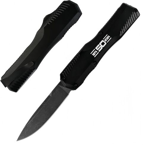 9000 Pocket Knife 3.3" Magnacut Blade, Folding Camping Knife, Black in Kuwait