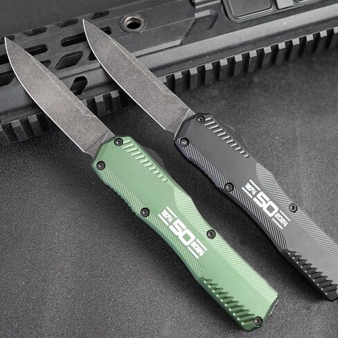 9000 Pocket Knife 3.3" Magnacut Blade, Folding Camping Knife, Black in Kuwait