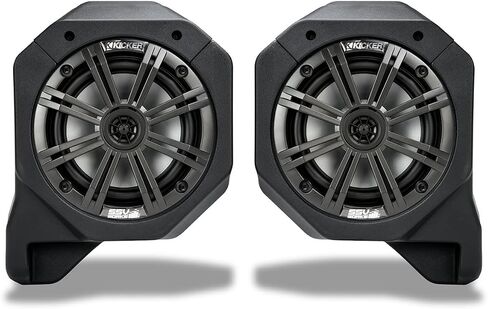 SSV Works Rear Speaker Pod Upgrade, 4-Inch to 6.5-Inch Conversion for 2022–2026 Ford Bronco Raptor 4-Door, Plug-&-Play Easy Install, OEM Precision Fit, Loaded with Kicker KM 195w Speakers in Kuwait
