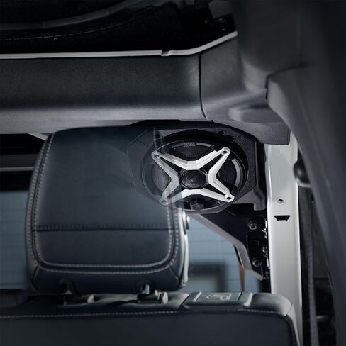 SSV Works Rear Speaker Pod Upgrade, 4-Inch to 6.5-Inch Conversion for 2022–2026 Ford Bronco Raptor 4-Door, Plug-&-Play Easy Install, OEM Precision Fit, Loaded with Kicker KM 195w Speakers in Kuwait