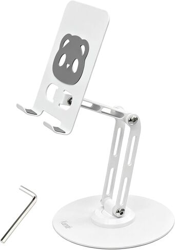 All-Metal 360° Rotating Desk Phone Stand for 4-8" Phones & iPad in Kuwait