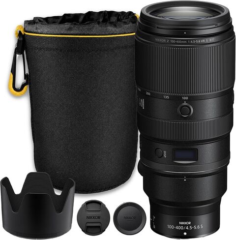 Nikon 100-400mm f/4.5-5.6 VR S Z-Mount Wildlife Photography Lens Bundle in Kuwait