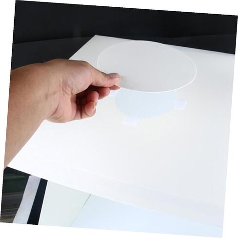 Portable Folding Photo Box Light Box Photography Tent with 30cm LED Lights and Black White Backdrops for Small Business Product Photography in Kuwait