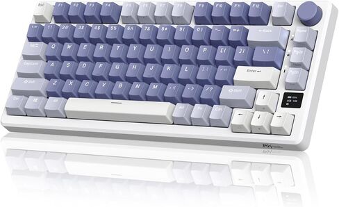 RK ROYAL KLUDGE M75 Wireless Mechanical Keyboard with OLED Display & Knob in Kuwait