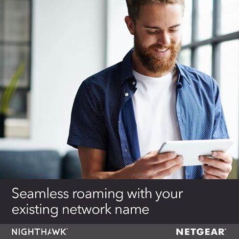 NETGEAR EX7000-100NAR Nighthawk AC1900 Desktop WiFi Range Extender (Renewed) in Kuwait