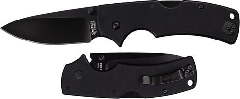 COLD STEEL American Lawman 3.5" S35VN Razor-Sharp Blade 4.625" G-10 Handle Tactical Folding Knife with Tri-Ad Lock, Ambidextrous Pocket/Belt Clip in Kuwait