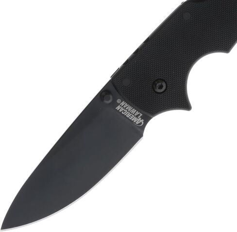 COLD STEEL American Lawman 3.5" S35VN Razor-Sharp Blade 4.625" G-10 Handle Tactical Folding Knife with Tri-Ad Lock, Ambidextrous Pocket/Belt Clip in Kuwait