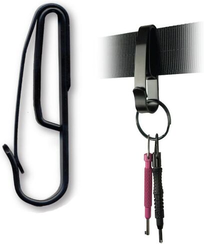 Zak Tool Tactical Key Ring Holder - ZAK-54 Key Ring Holder – Black Fits 1.75 Inch Wide Belt. in Kuwait