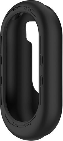 LOKEKE Compatible with Xiaomi Band 10 Protective Case Cover, Silicone Protective Watch Case Cover Shell Compatible with Xiaomi MI Band 10/9/8(Black) in Kuwait