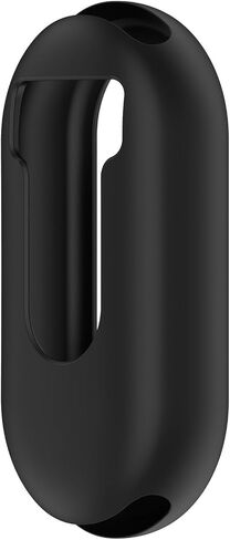 LOKEKE Compatible with Xiaomi Band 10 Protective Case Cover, Silicone Protective Watch Case Cover Shell Compatible with Xiaomi MI Band 10/9/8(Black) in Kuwait
