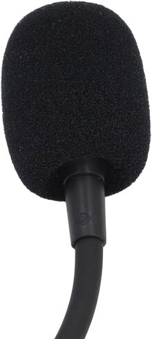 Mic for Headset, 3.5mm Plug Headphone Mic Attachment, 5.9 Length Replacement Microphone, ABS Detachable Gaming Microphone with Sponge Cover Replacement for Barracuda X in Kuwait