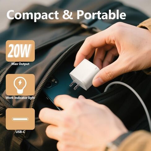 3.3FT for iPhone Charger, Charging Cable for iPhone 14/13/12/11 Pro/X/Xs Max/XR/8 Plus/7/6s/SE/5c/5s, USB Charge, US Plug in Kuwait