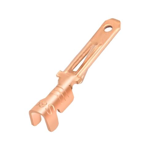 Heschen Male Spade Quick Splice Crimp Terminals 2.8mm Crimp Connector Non Insulated 100 pcs in Kuwait