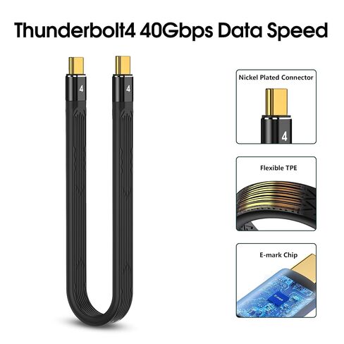 Short USB C to C Thunderbolt 4 Cable in Kuwait