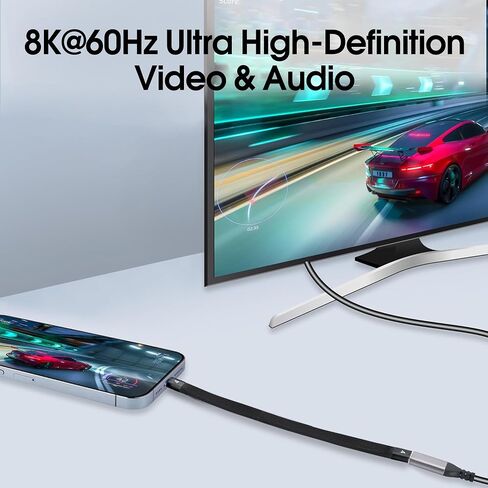 Short USB C to C Thunderbolt 4 Cable in Kuwait