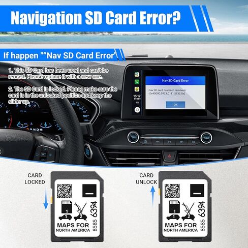 Navigation SD Card 85856394 Compatible with Cadillac Buick Chevrolet GMC in Kuwait