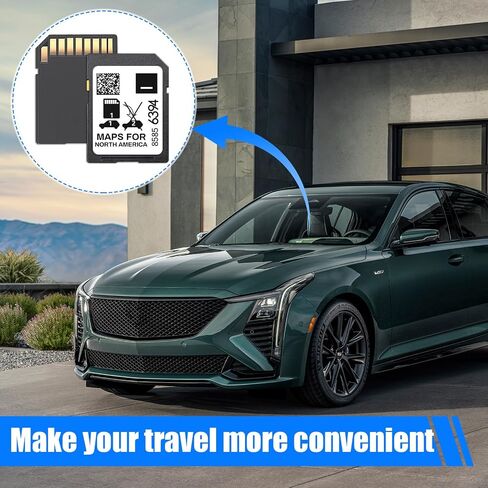 Navigation SD Card 85856394 Compatible with Cadillac Buick Chevrolet GMC in Kuwait