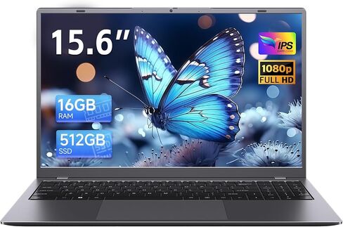 Laptop Computer, 16GB RAM, 512GB SSD, 15.6" FHD IPS Display in Kuwait