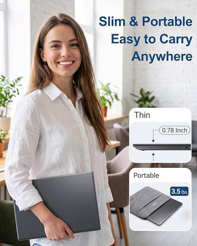 Laptop Computer, 16GB RAM, 512GB SSD, 15.6" FHD IPS Display in Kuwait