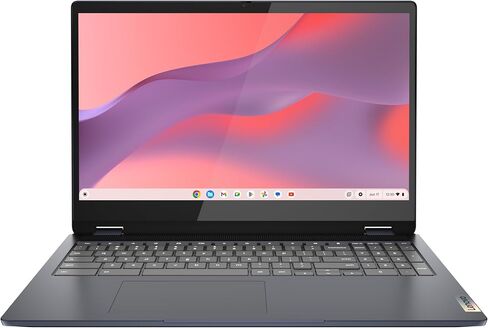 Lenovo IdeaPad Flex 3i Chromebook Laptop, Intel® UHD Graphics, 15.6" FHD Display, Intel Pentium N6000, 8GB RAM, 128GB SSD, 1920x1080 px, Touchscreen, Chrome OS, Abyss Blue in Kuwait