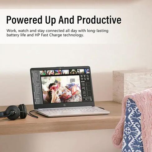 HP 14" Student Laptop, Intel N150 Processor (Up to 3.6GHz), 128GB Storage in Kuwait