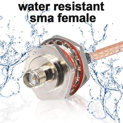Waterproof SMA Extension Cable SMA Male to SMA Female Cable, 2-Pack in Kuwait