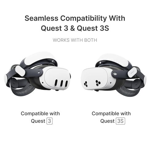 BOBOVR M3 Head Strap and G3 Controller Grips Cover Combo, Compatible with Quest 3/3S in Kuwait