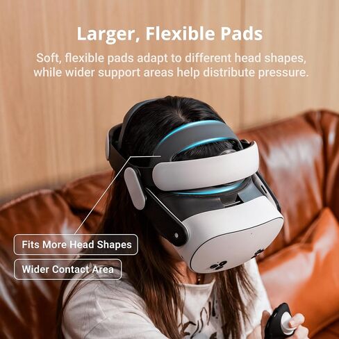 BOBOVR M3 Head Strap Dual Battery and Charging Dock Combo ，Compatible with Quest 3/3S in Kuwait