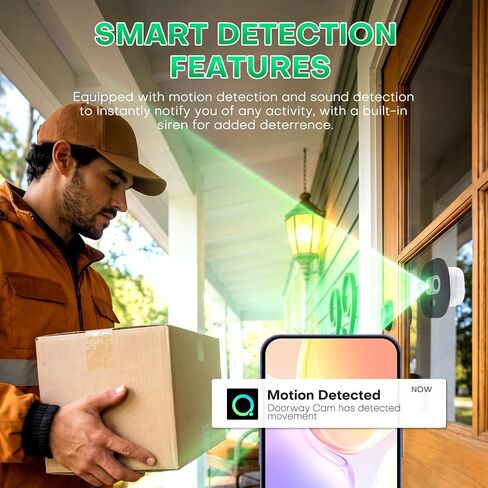 Solar Window Security Camera, Indoor Cam with Rechargeable Battery in Kuwait