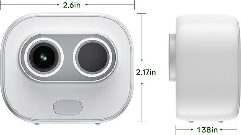 Solar Window Security Camera, Indoor Cam with Rechargeable Battery in Kuwait