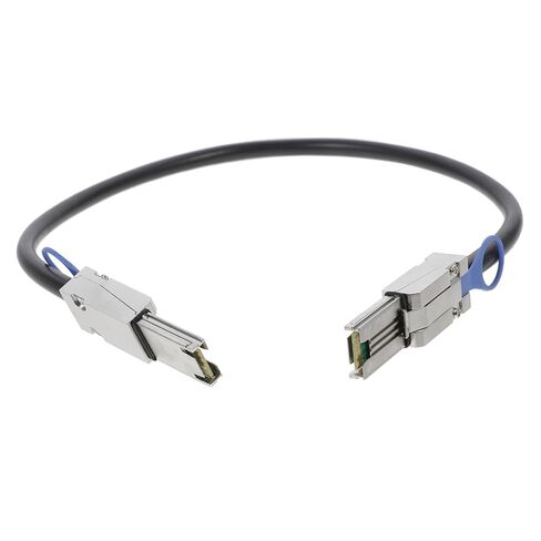 Mini Sas SFF-8088 Cable 26 Pin Copper Black High-Speed Data Transmission in Kuwait