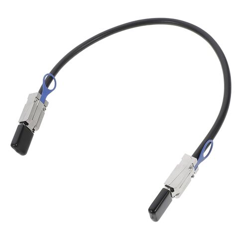 SFF-8088 to SFF-8088 Mini SAS Cable 0.5m Copper Black in Kuwait