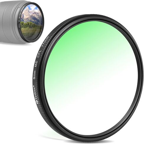 77mm CPL Filter Slim Circular Polarizer, 5.2mm Ultra-Thin Frame in Kuwait