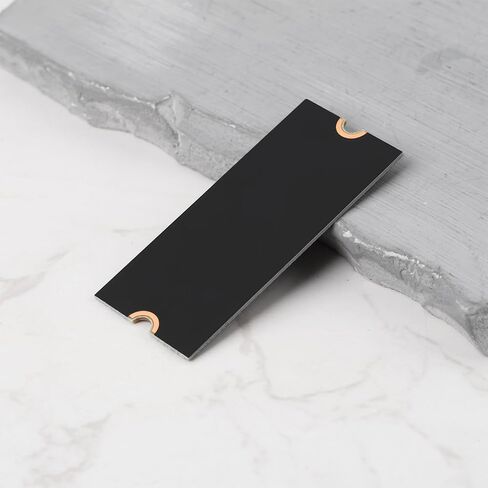 ECSiNG 4 Pack M.2 2230 to 2280 SSD Extension Mounting Bracket Kit Compatible with M.2 2280 NVMe SATA Motherboards in Kuwait