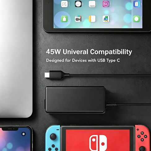 Universal Chromebook 45W USB Type C Laptop Charger in Kuwait